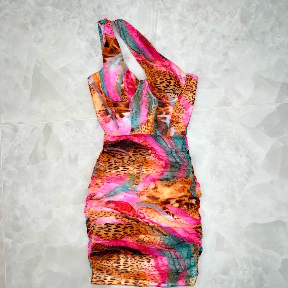Mini dress XS S multicolor Hottie